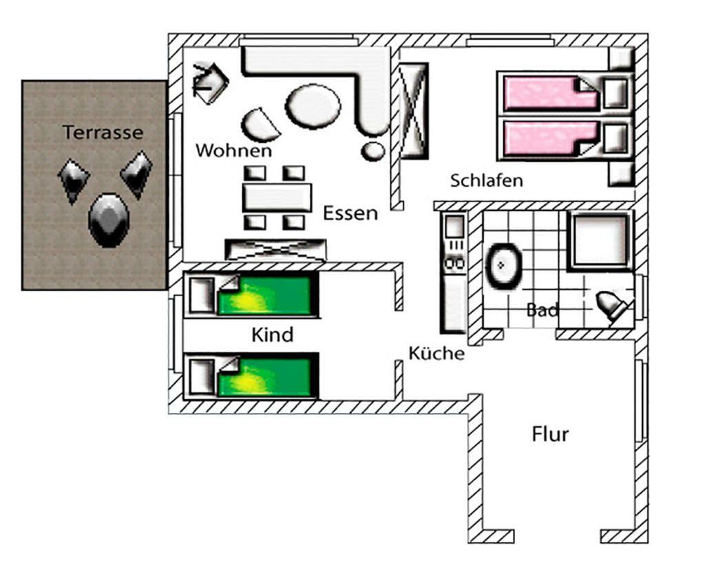 Ferienhaus Mara Διαμέρισμα Borkum Εξωτερικό φωτογραφία